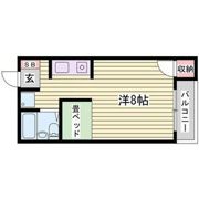 ジュネス新在家の間取り画像