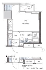 パークアクシス新栄の間取り画像