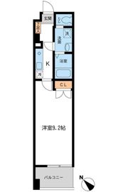 フィオーレ月島の間取り画像