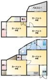 鳳中町8丁貸家の間取り画像