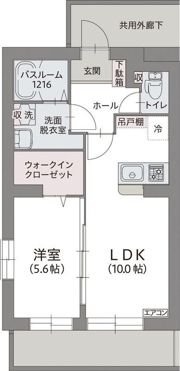 ポンデュガールの間取り画像