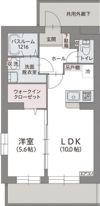 ポンデュガールの間取り画像