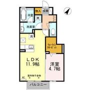 プランドールUの間取り画像