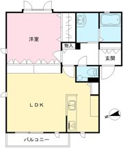 DAIKENN浜寺南町 K棟の間取り画像