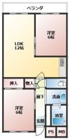 レジデンスサノの間取り画像