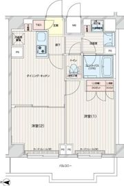 ルーブル本羽田の間取り画像
