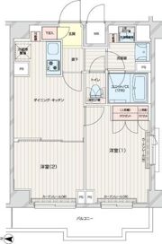ルーブル本羽田の間取り画像