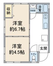 小日向テラスの間取り画像