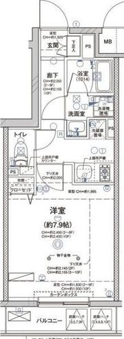 ディアレイシャス大須赤門通本町の間取り画像