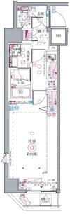 クレヴィスタ高田馬場の間取り画像