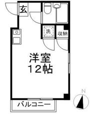 グリーンハイム高橋の間取り画像