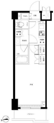 ルーブル蒲田十番館の間取り画像