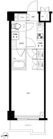 ルーブル蒲田十番館の間取り画像
