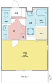 旭ヶ丘ハイツの間取り画像