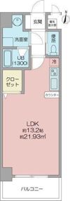 アヴニール白壁の間取り画像