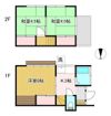 貸家 川越市今成の間取り画像