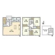 四谷戸建の間取り画像