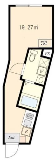 Premiere三軒茶屋の間取り画像