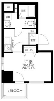 セジョリ錦糸町の間取り画像