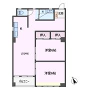 升本マンションの間取り画像