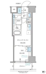 パークアクシス住吉ガーデンスクエアの間取り画像