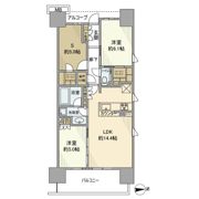 ジオ南砂町の間取り画像