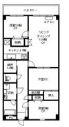 カロディカーサ藤が丘 403号室の間取り画像
