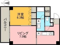 TACHIBANA BOX24の間取り画像