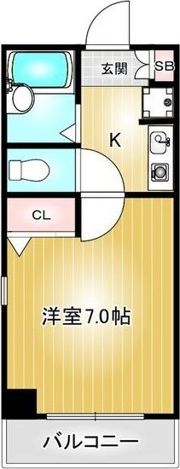 第6ハセビルの間取り画像