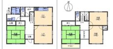 熊取町若葉戸建ての間取り画像