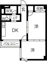 第7スカイパレスの間取り画像