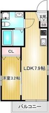 ソリッド新栄の間取り画像