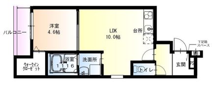 フジパレス泉大津ノースの間取り画像