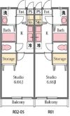 ローズガーデンの間取り画像