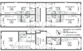 COCOCUBE大井町Ⅱの間取り画像