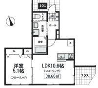サラテラスの間取り画像