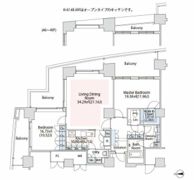 ラ・トゥール汐留の間取り画像