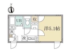 Lilas Terrace西糀谷の間取り画像
