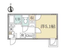 Lilas Terrace西糀谷の間取り画像