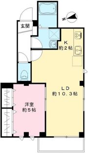 プラージュ桜丘の間取り画像