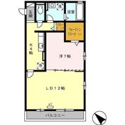 ロイヤルタウン早岐Aの間取り画像