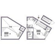 グランエッグス桜新町Sの間取り画像