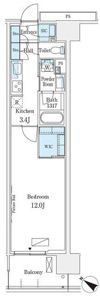 ロイヤルパークス有明の間取り画像