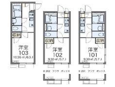 クレイノクレーメンス上連雀の間取り画像