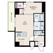 S－RESIDENCE大森bresaの間取り画像