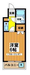 アルカディア下北沢の間取り画像