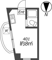 インペリアル久我山の間取り画像