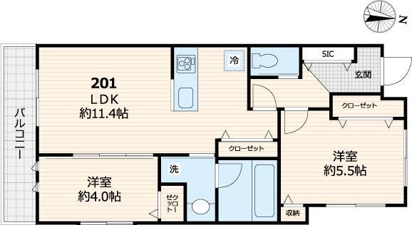 間取図