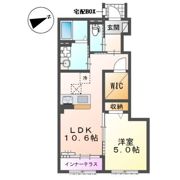 加古川市尾上町池田 アパート新築の間取り画像