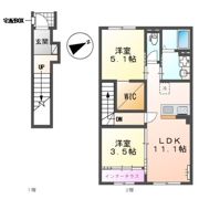 加古川市尾上町池田 アパート新築の間取り画像